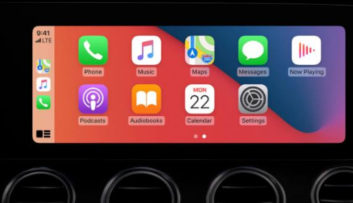 乐业apple维修网点分享如何将iPhone连接到CarPlay 